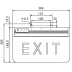 Indicator light 2W, LED, wall-type