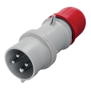 213.1636, Щепсел 16A 3P+E 6h 380-415V 50Hz 60Hz Screw terminals